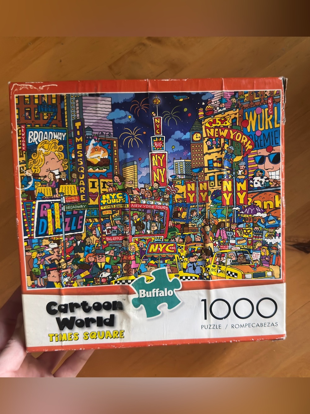 1000 pieces Times Square puzzle